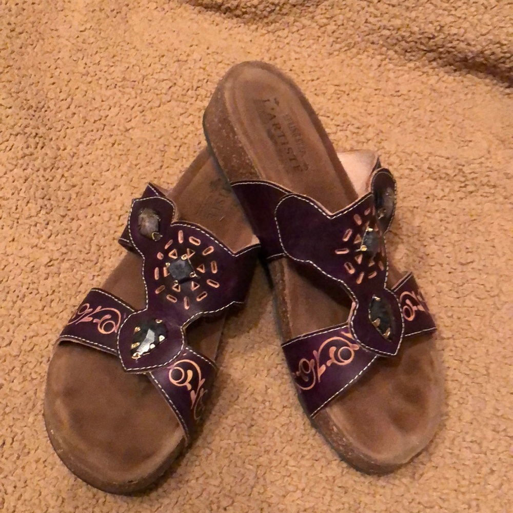 Spring Step L’Artiste slide sandals
